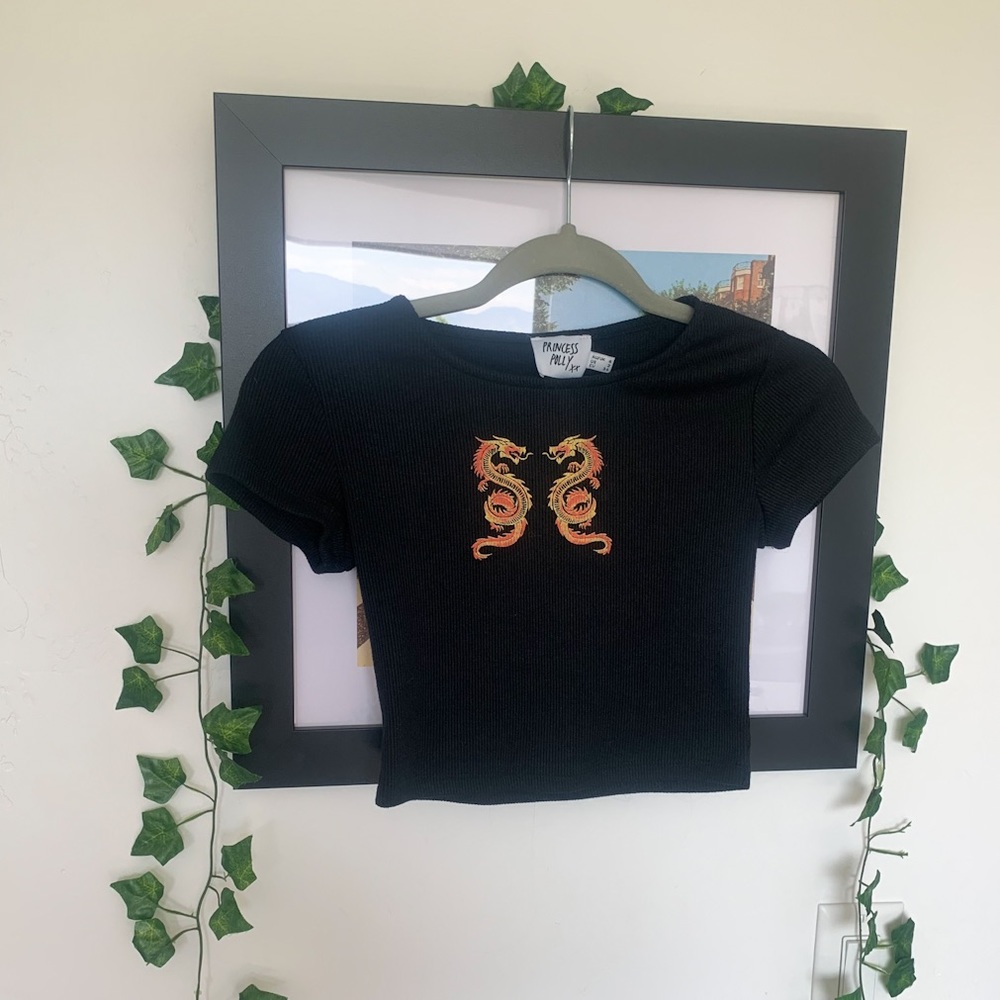 PRINCESS POLLY DRAGON GRAPHIC TOP